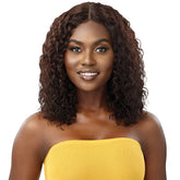 Outre The Daily Wig WET & WAVY Human Lace Part Wig HH W&W DEEP CURL 14